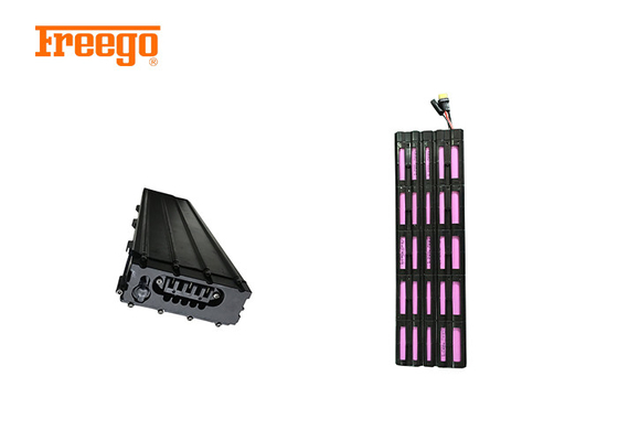 검은 전기적 스쿠터 예비품 500w 36v 리튬 이온 배터리 팩