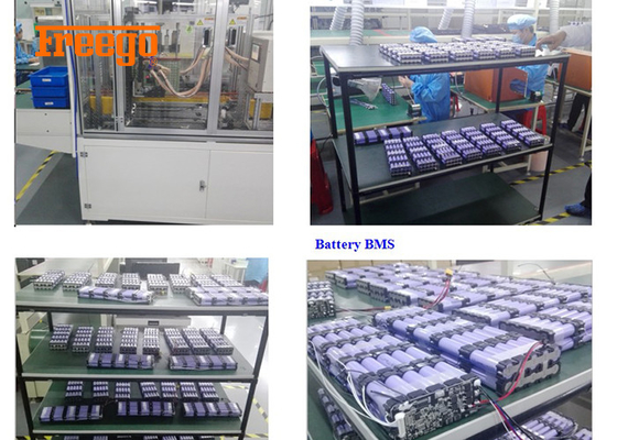검은 전기적 스쿠터 예비품 500w 36v 리튬 이온 배터리 팩